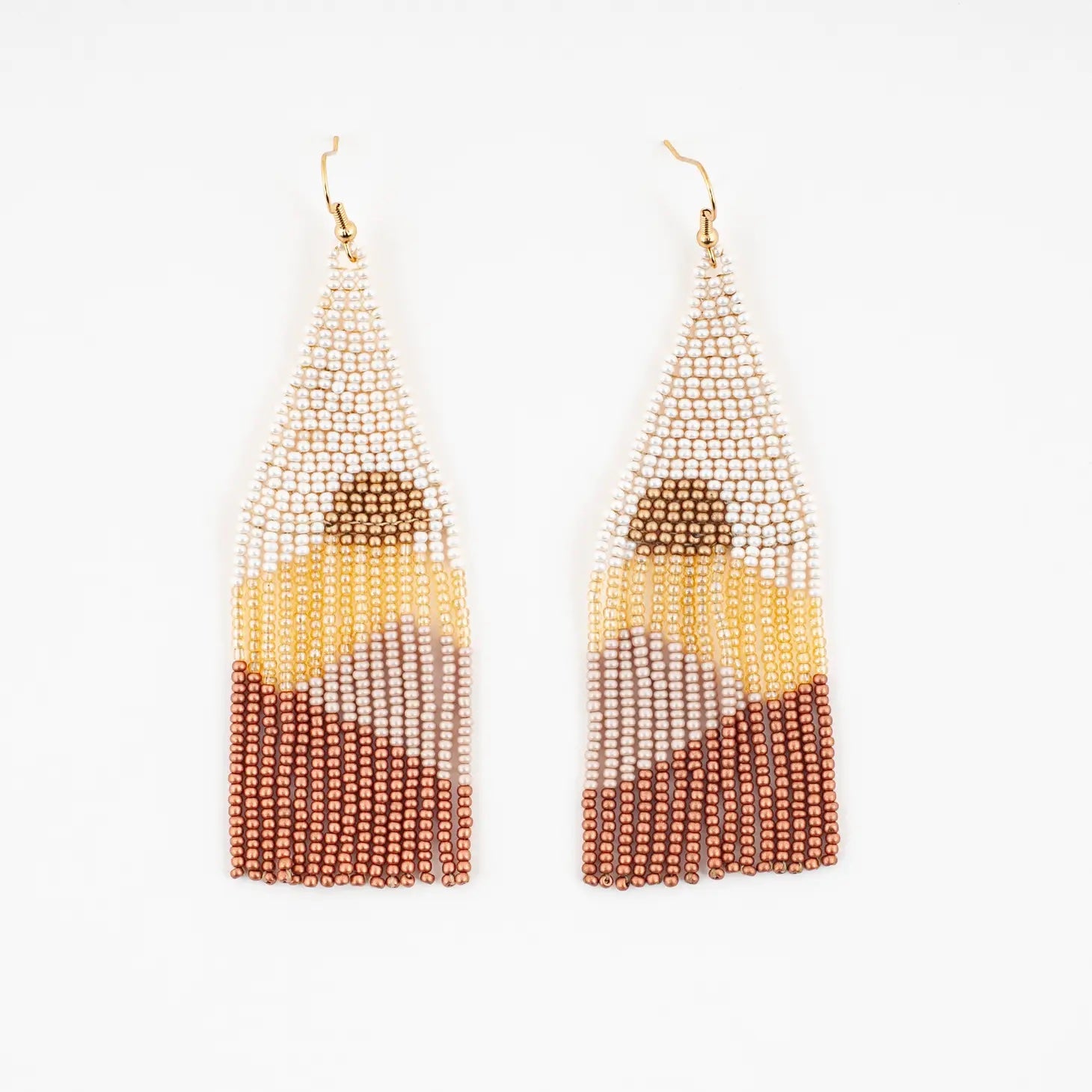Vista Beaded Fringe Earring