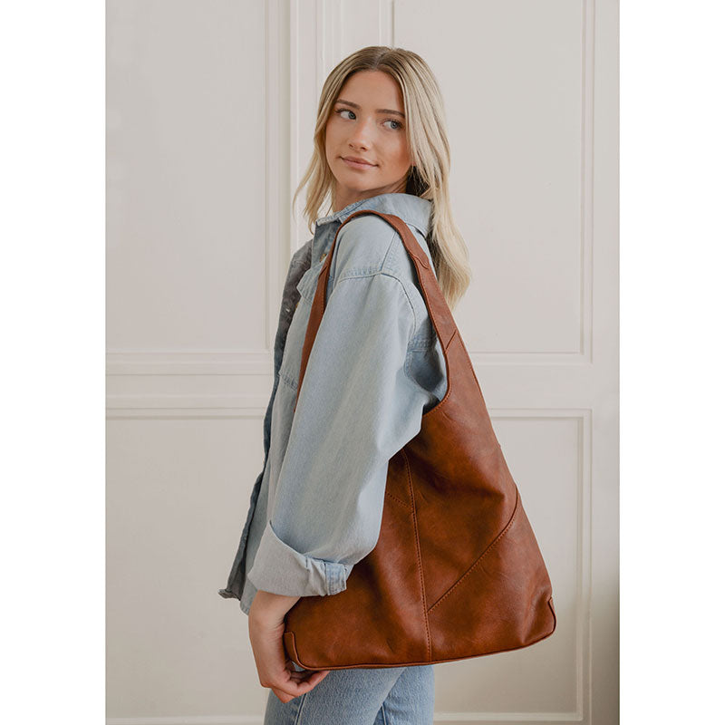 Neve Puzzle Hobo Bag Black