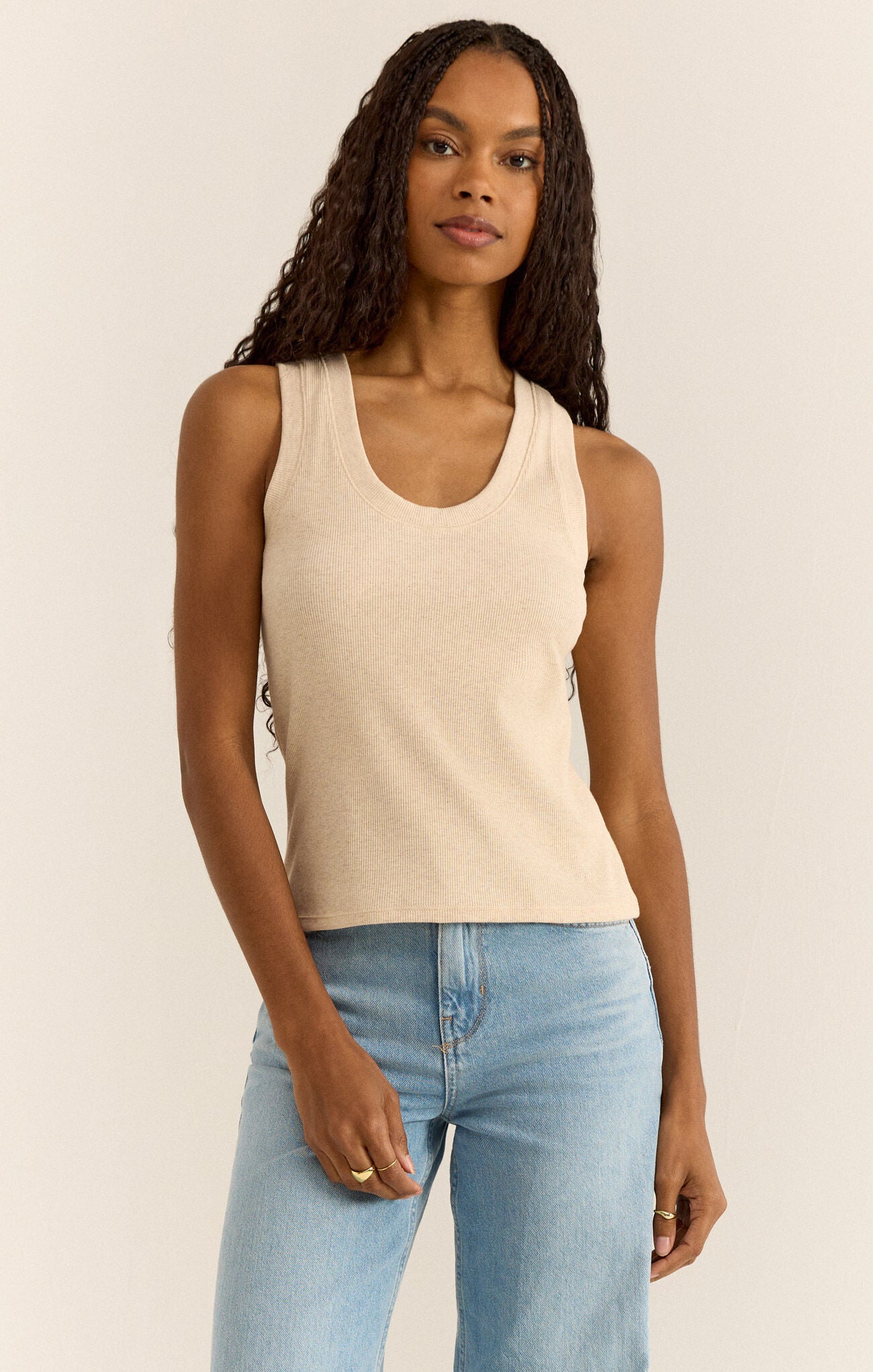 Sirena Rib Tank White X-Small