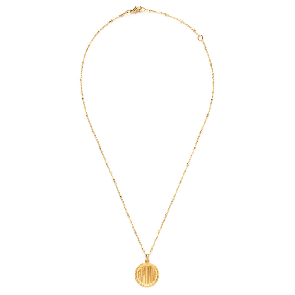 Amour Medallion Necklace