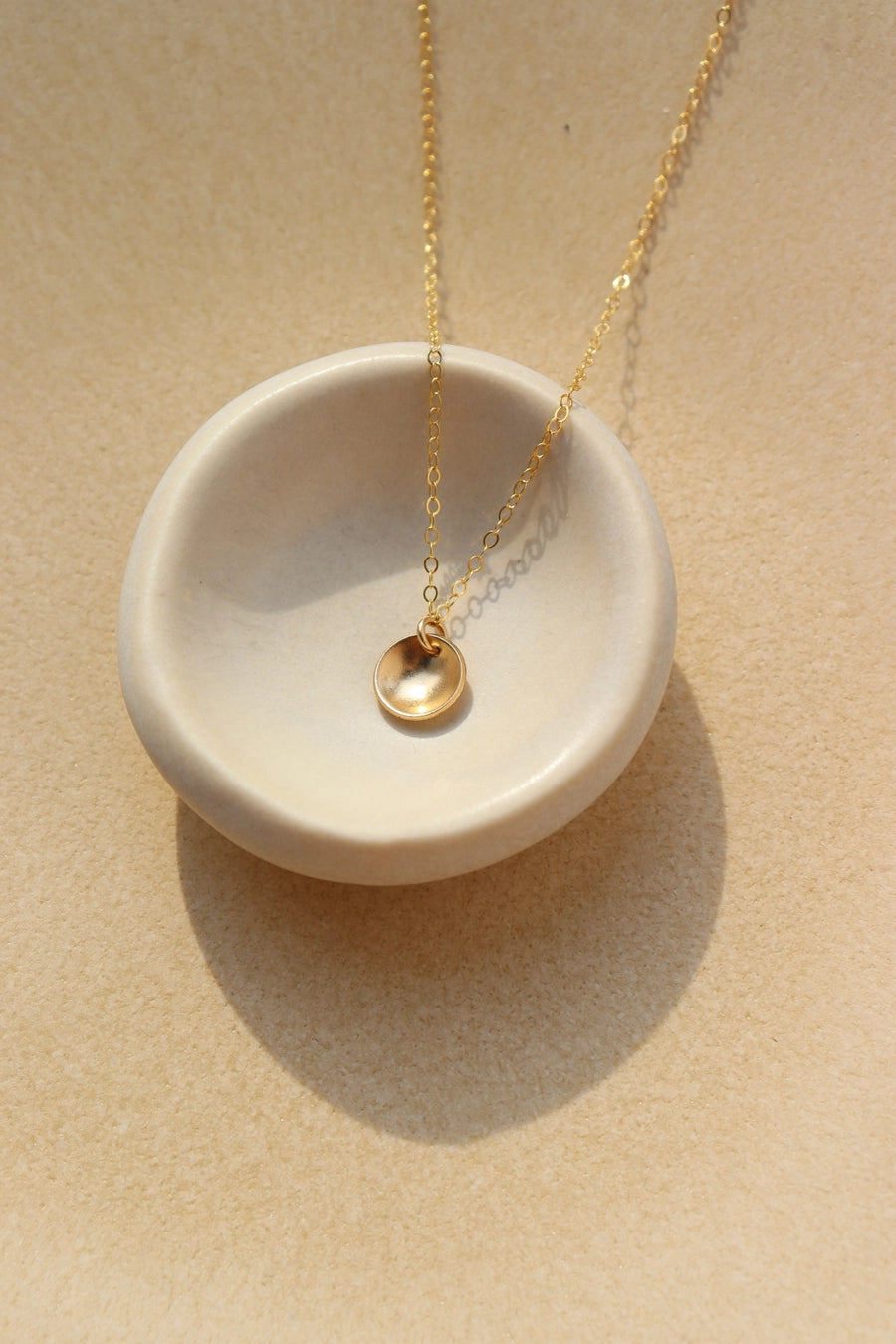 Cove Droplet Necklace Sterling Silver