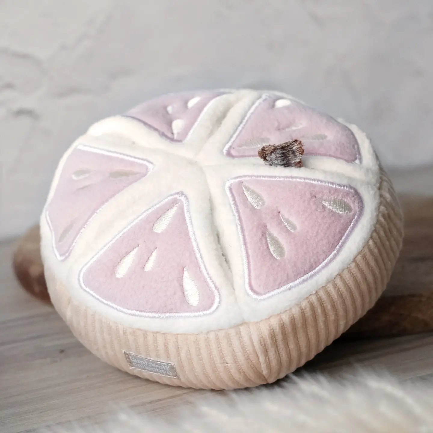 Grapefruit Dog Enrichment Toy