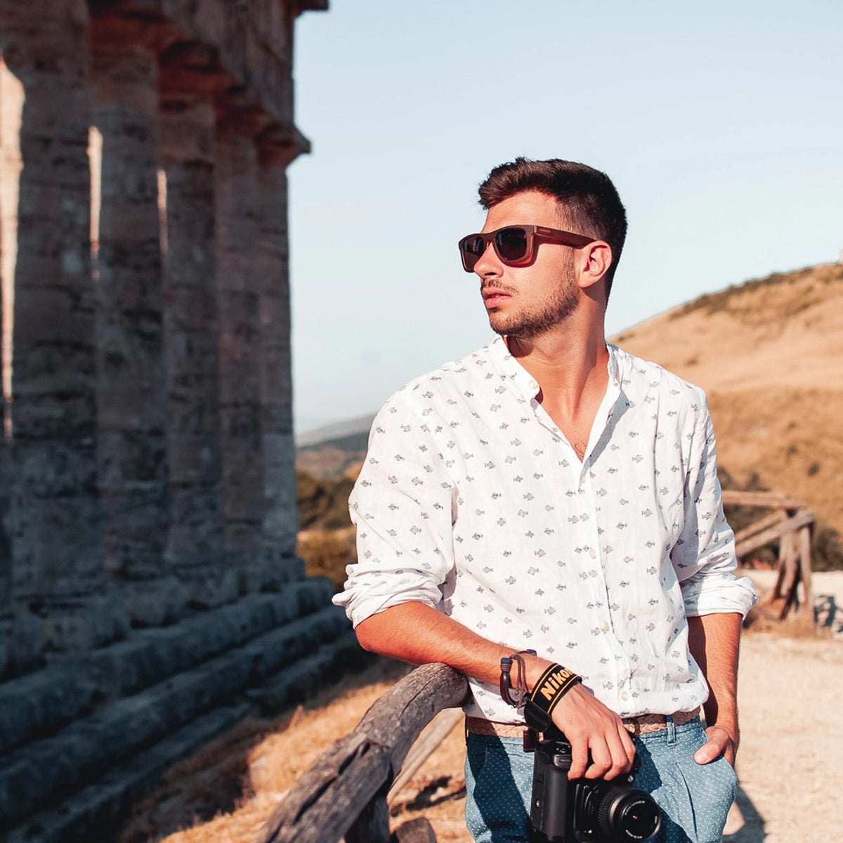 Canadian Brown Maple Sunglasses