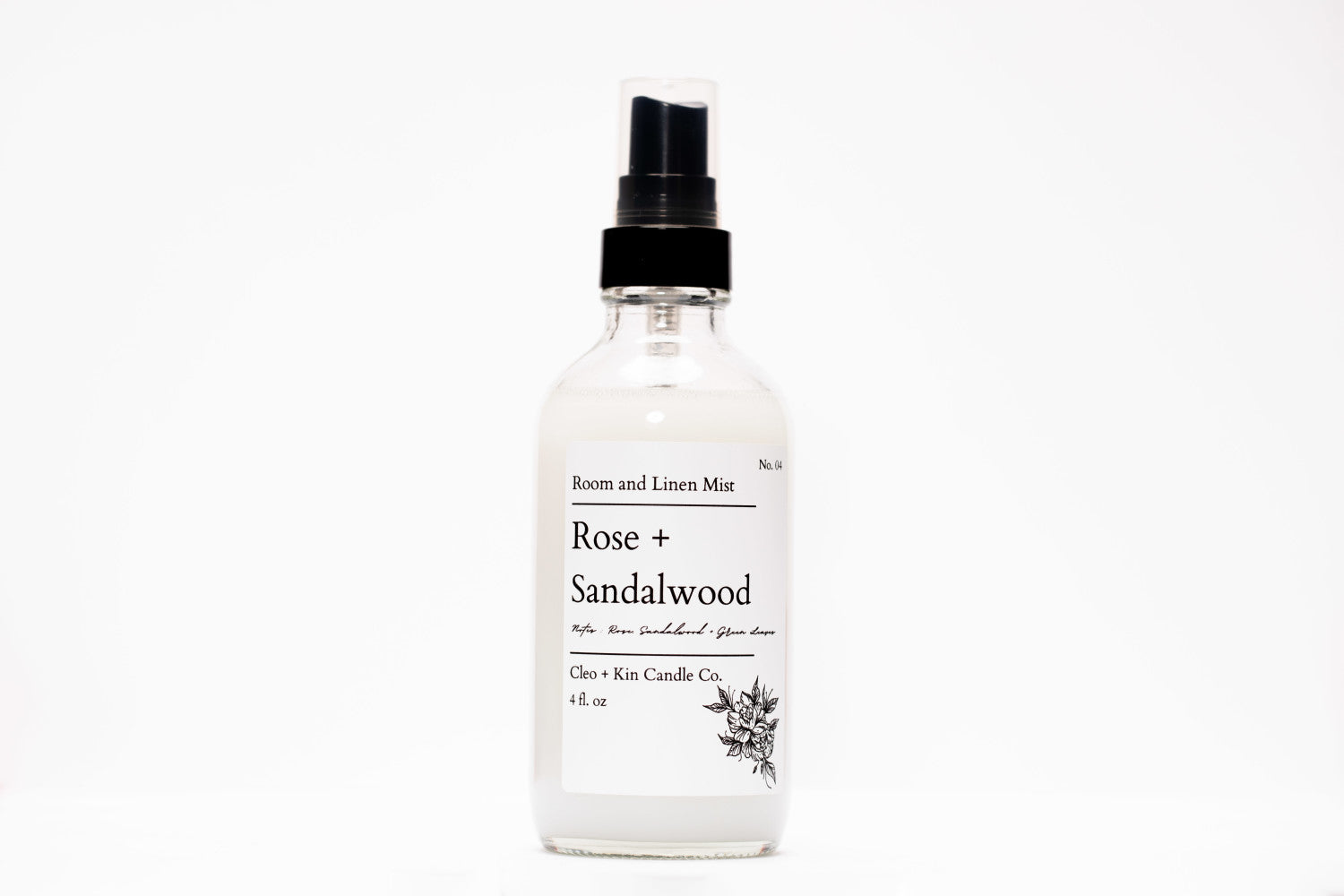 Cleo + Kin Room Spray - Rose + Sandalwood