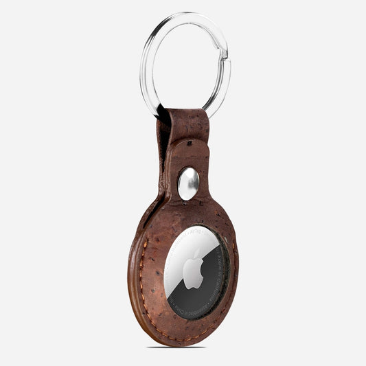 Airtag Keychain for Apple - Cork