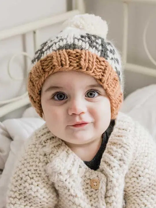 Forest Snow  Beanie Hat 0-6 M