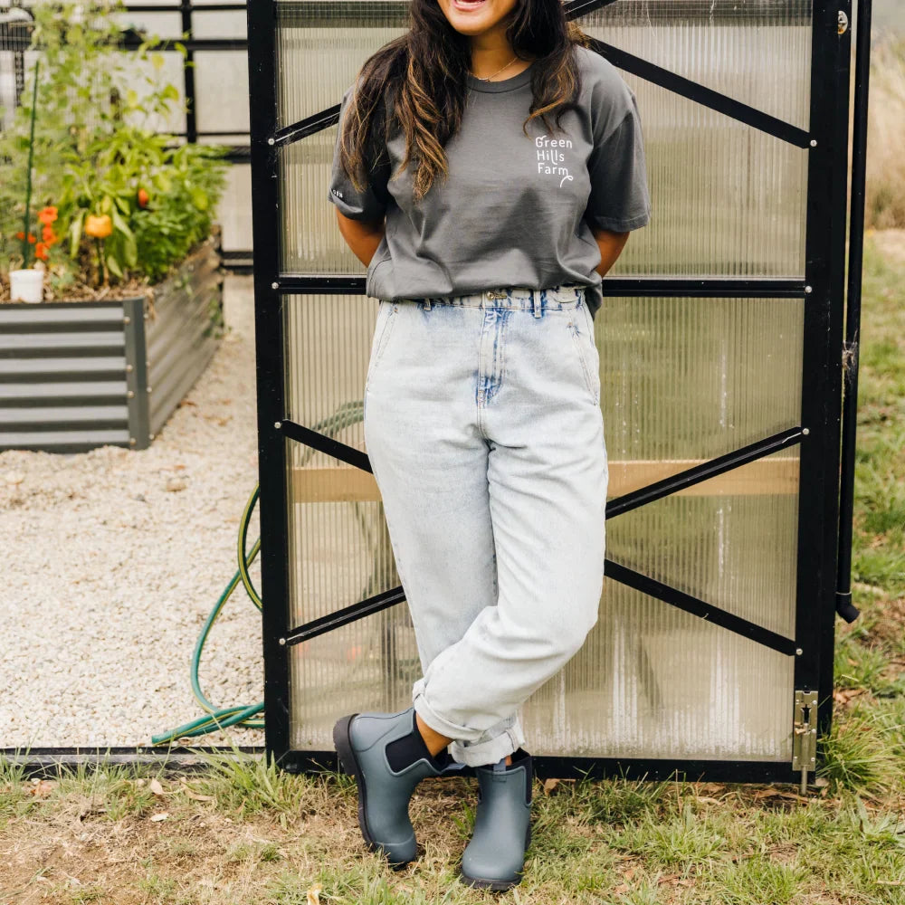 Bobbi Ankle Rain Boot - Slate Gray