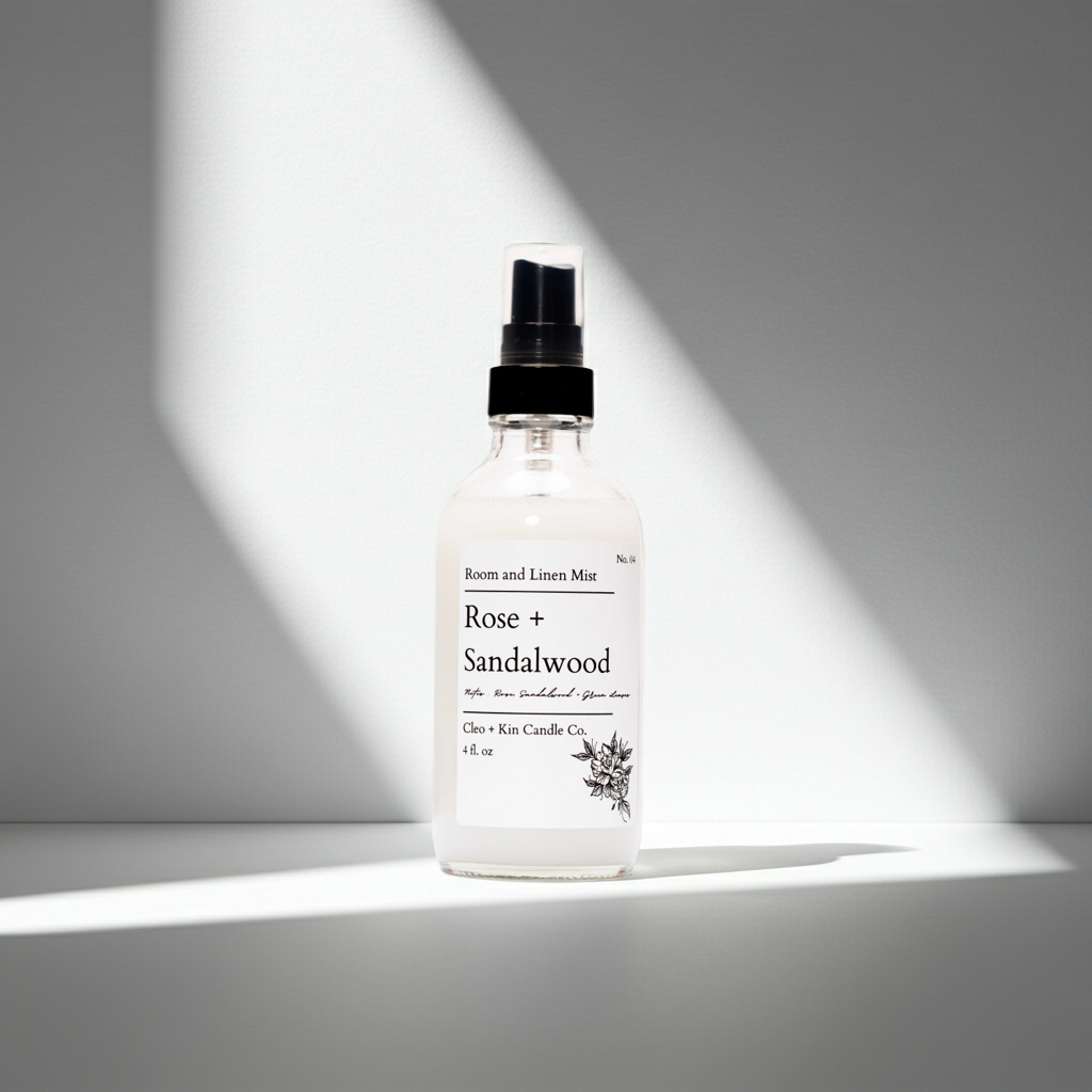 Cleo + Kin Room Spray - Rose + Sandalwood
