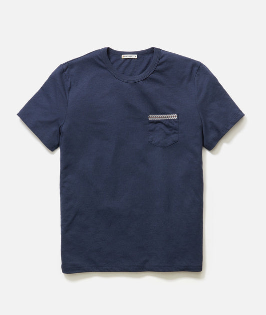 Nate Signature Printed Pocket Tee