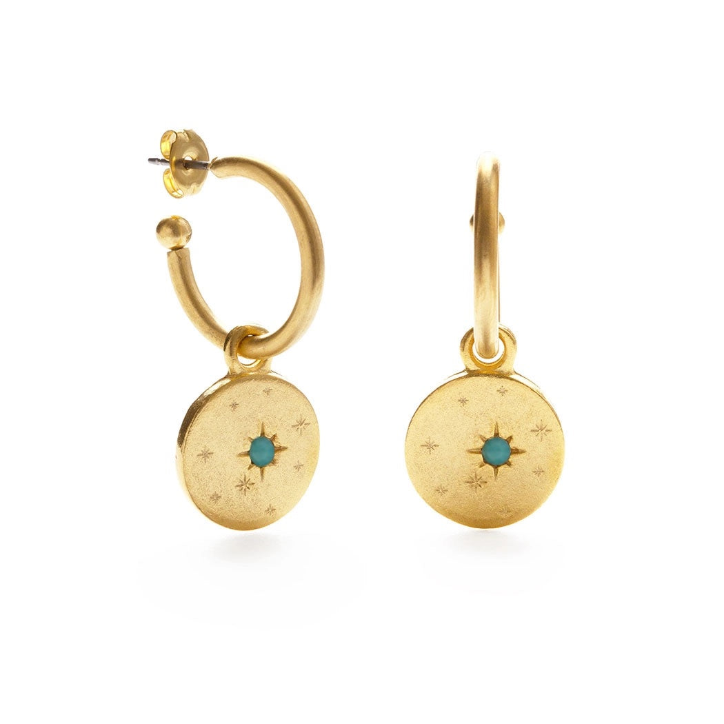 Estrella Hoops Opal