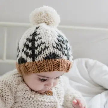 Forest Snow  Beanie Hat 0-6 M