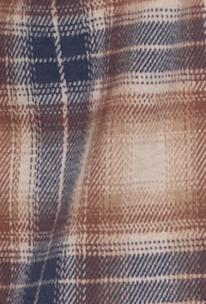Odenville LS Striped Hero Knit Flannel