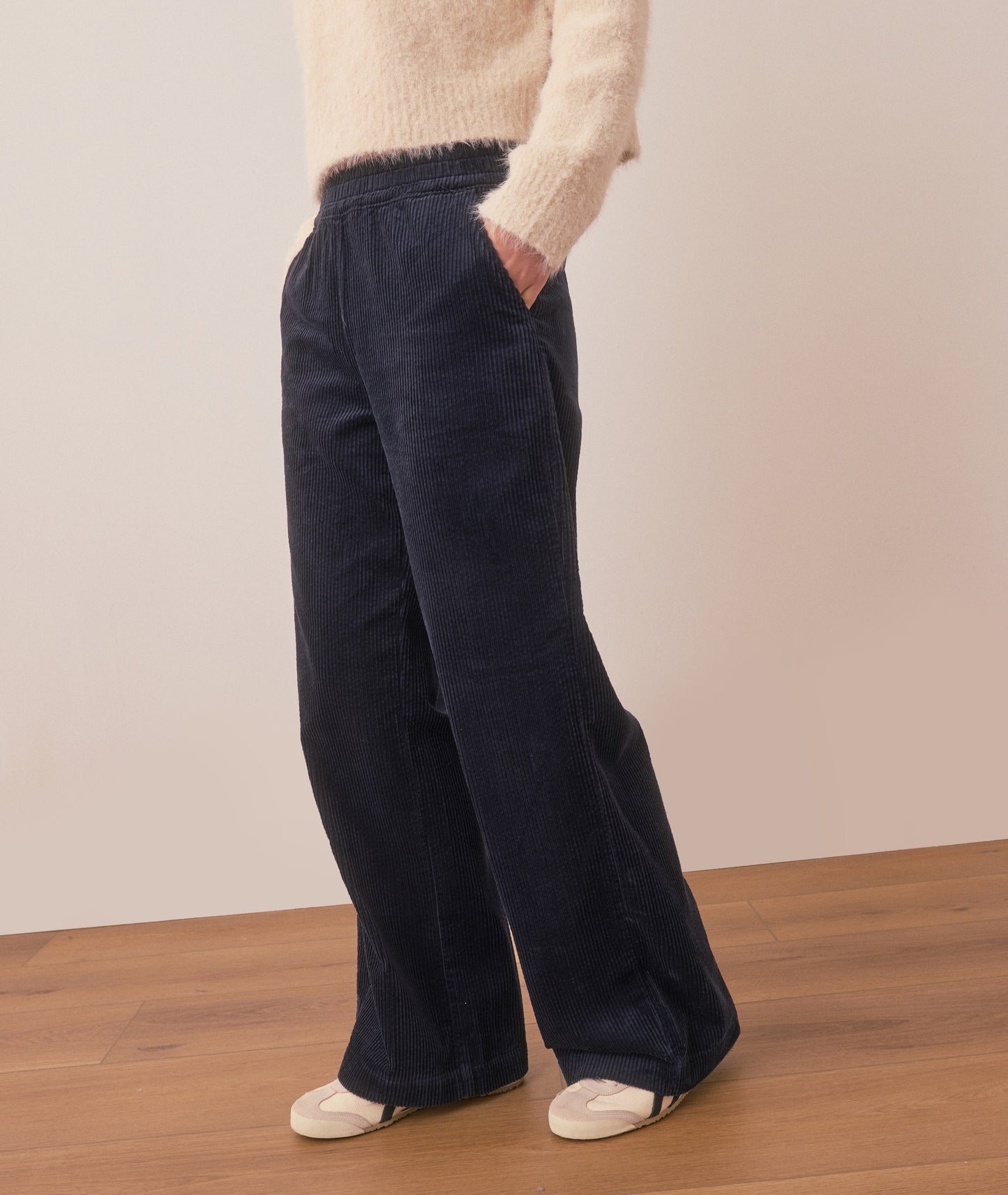 Allison Corduroy Trouser Navy