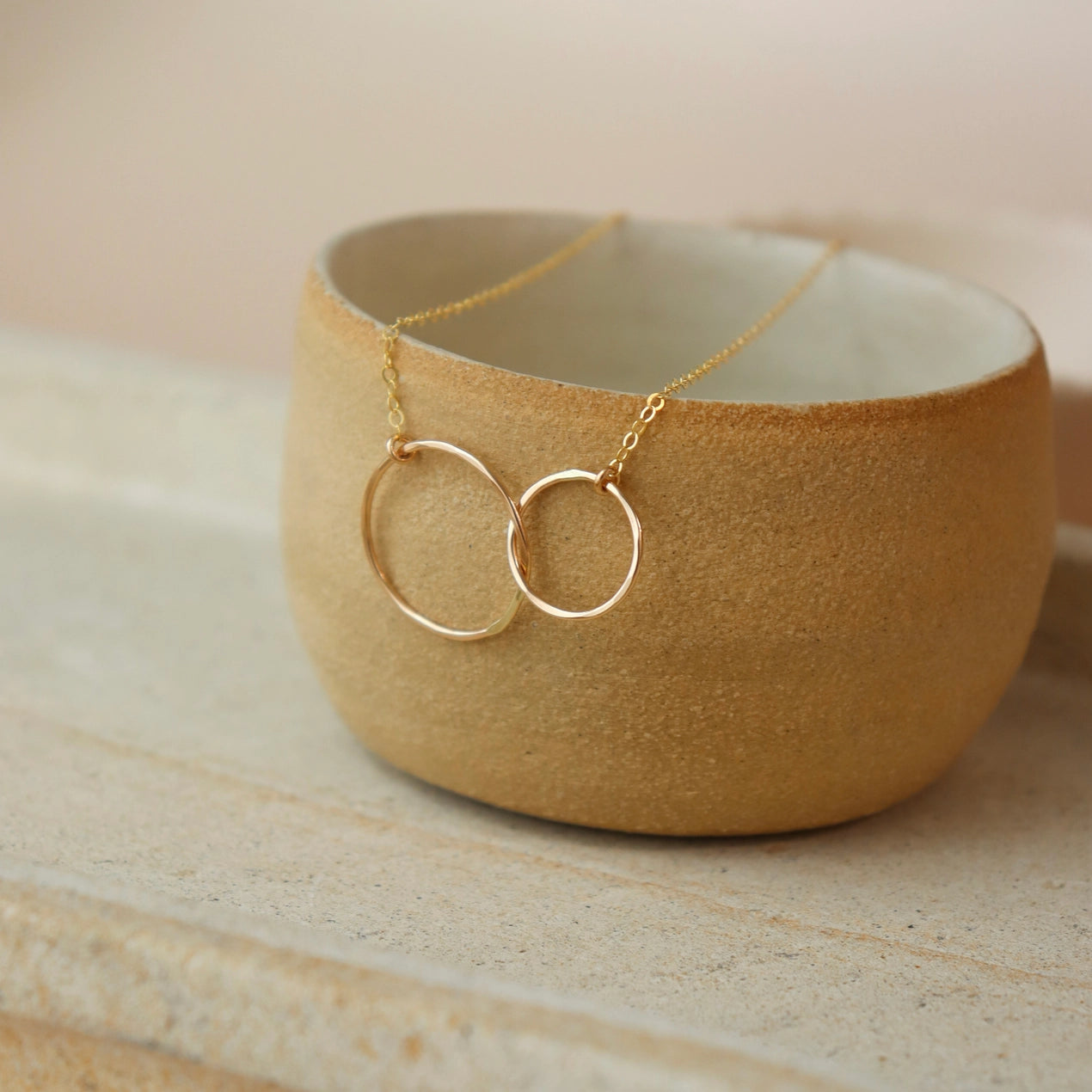 14k Gold Fill Unity Necklace