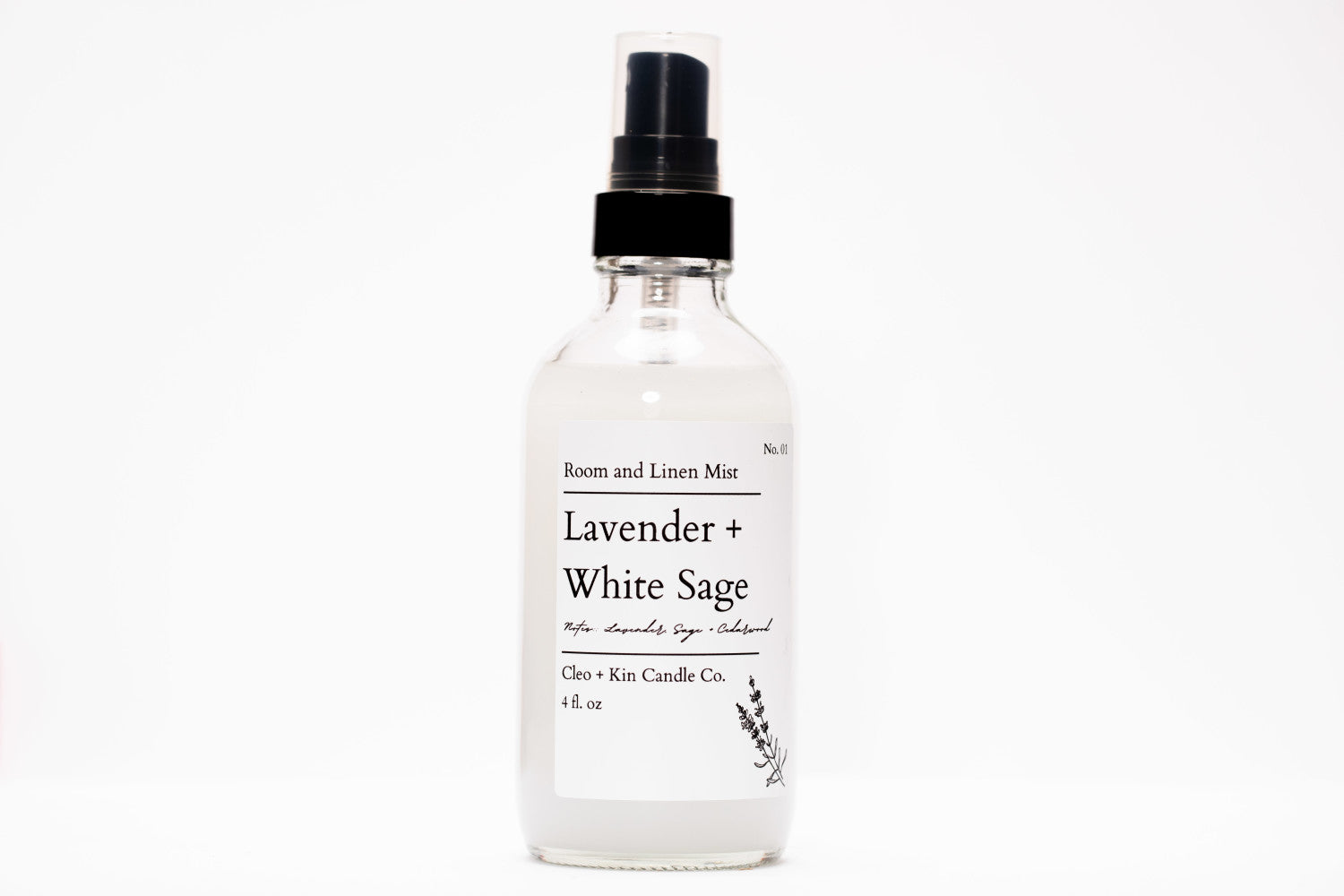 Cleo + Kin Room Spray Lavender + White Sage