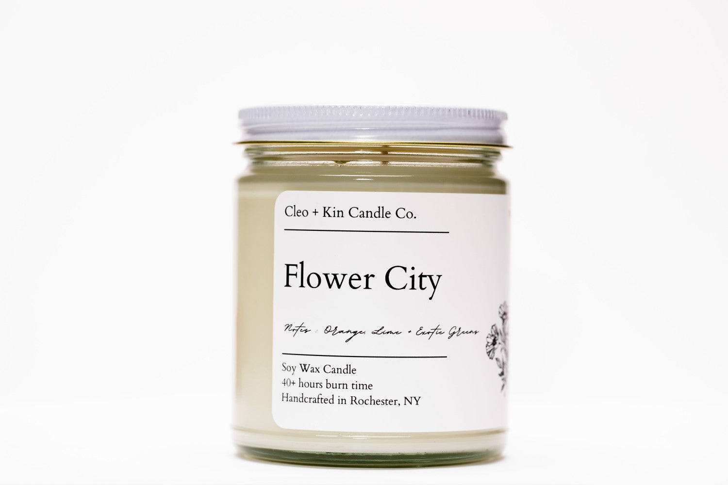 Cleo + Kin Candle Flower City