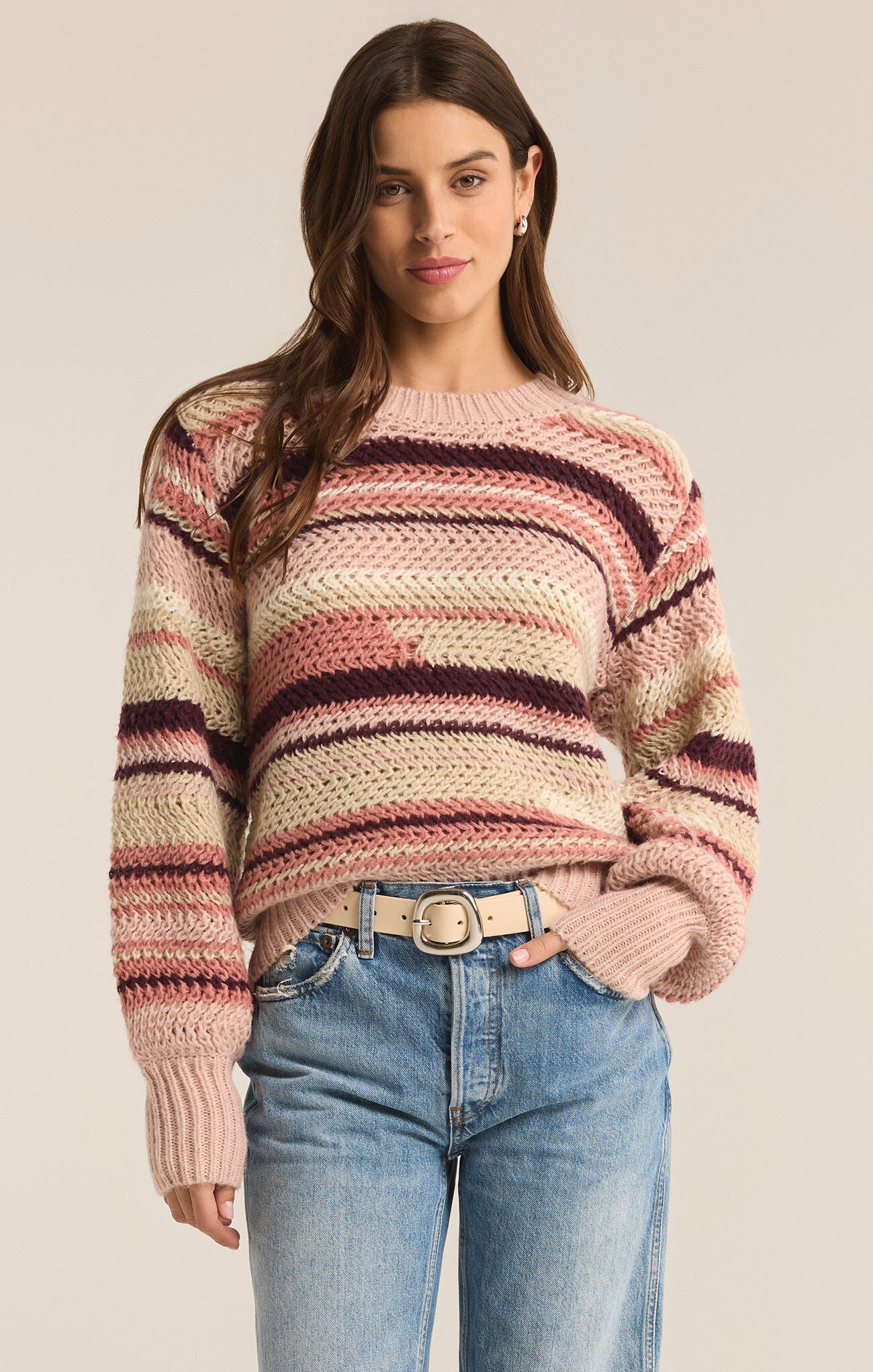 Ashlynn Stripe Sweater Medium