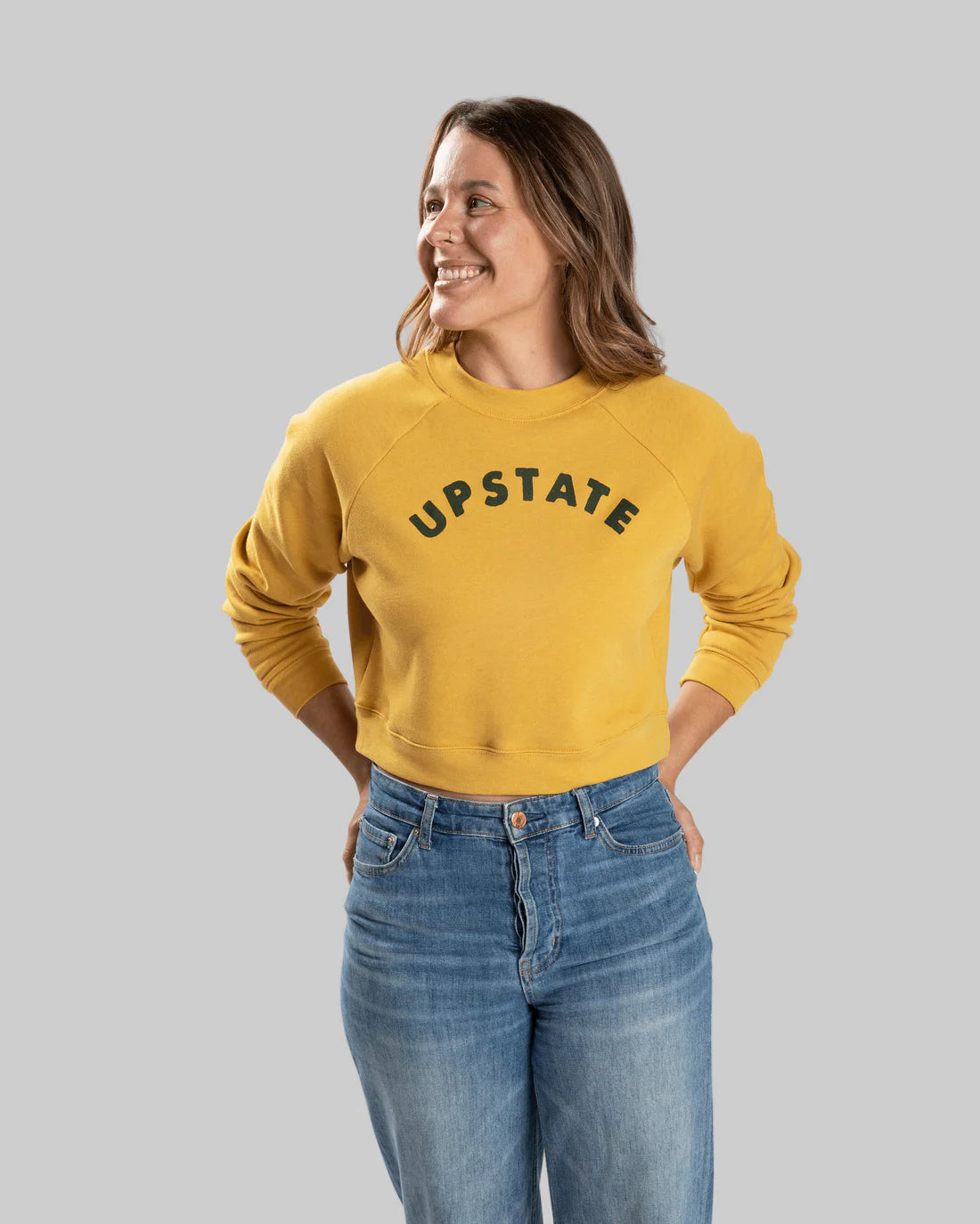 Women's Upstate Arch Crop Crewneck