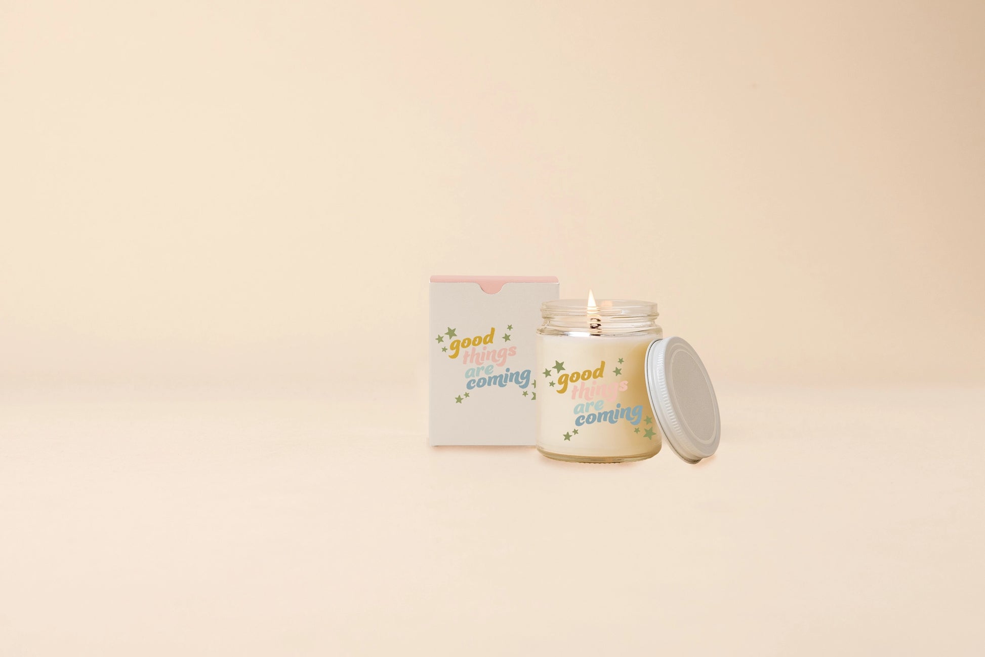 Candle Jar - Good Things Are Coming