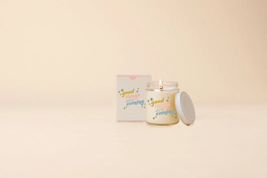 Candle Jar - Good Things Are Coming