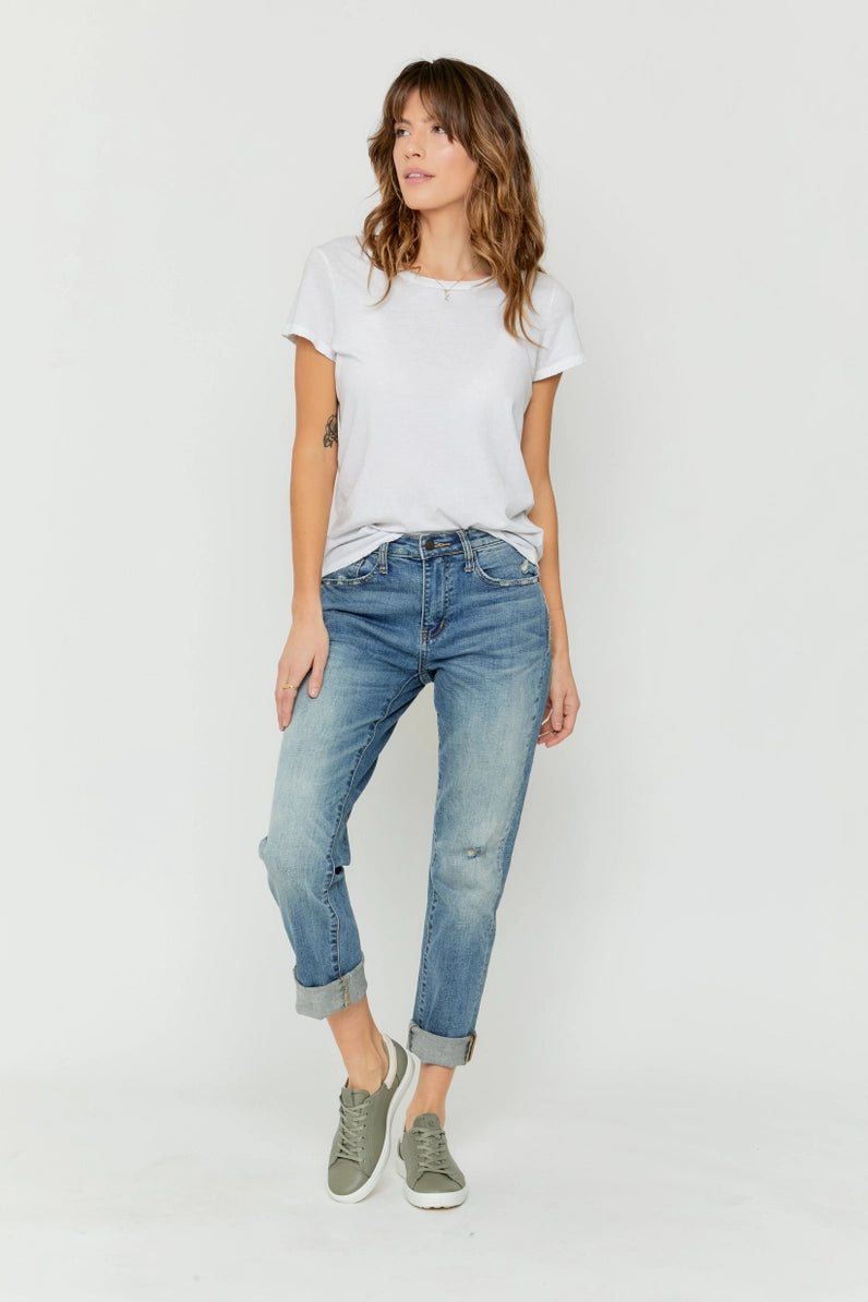 Vanna High Rise Relaxed Fit Denim 24