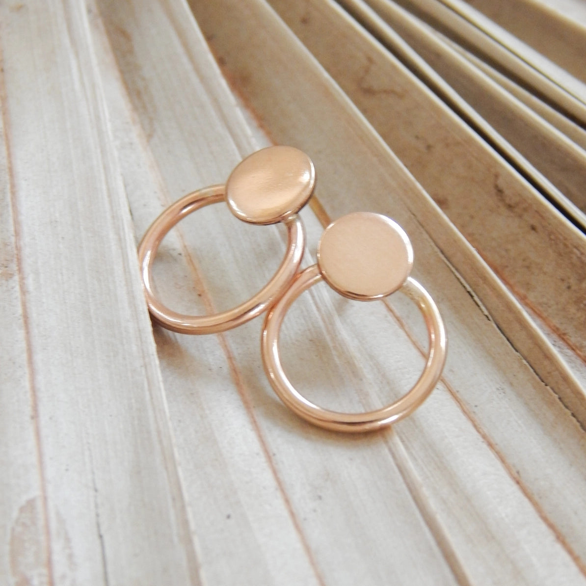 14k Gold Fill Soleil Stud Earrings