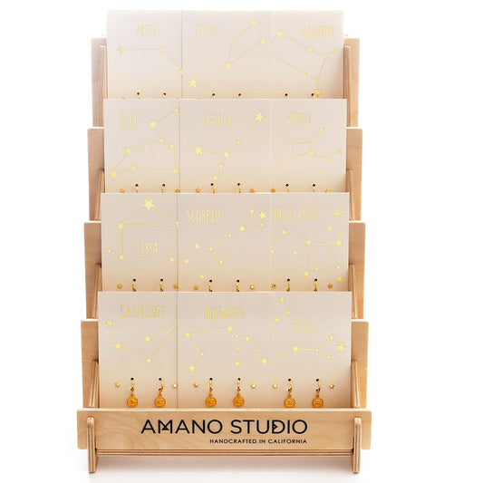 Zodiac Huggie Earring Set -  Aries