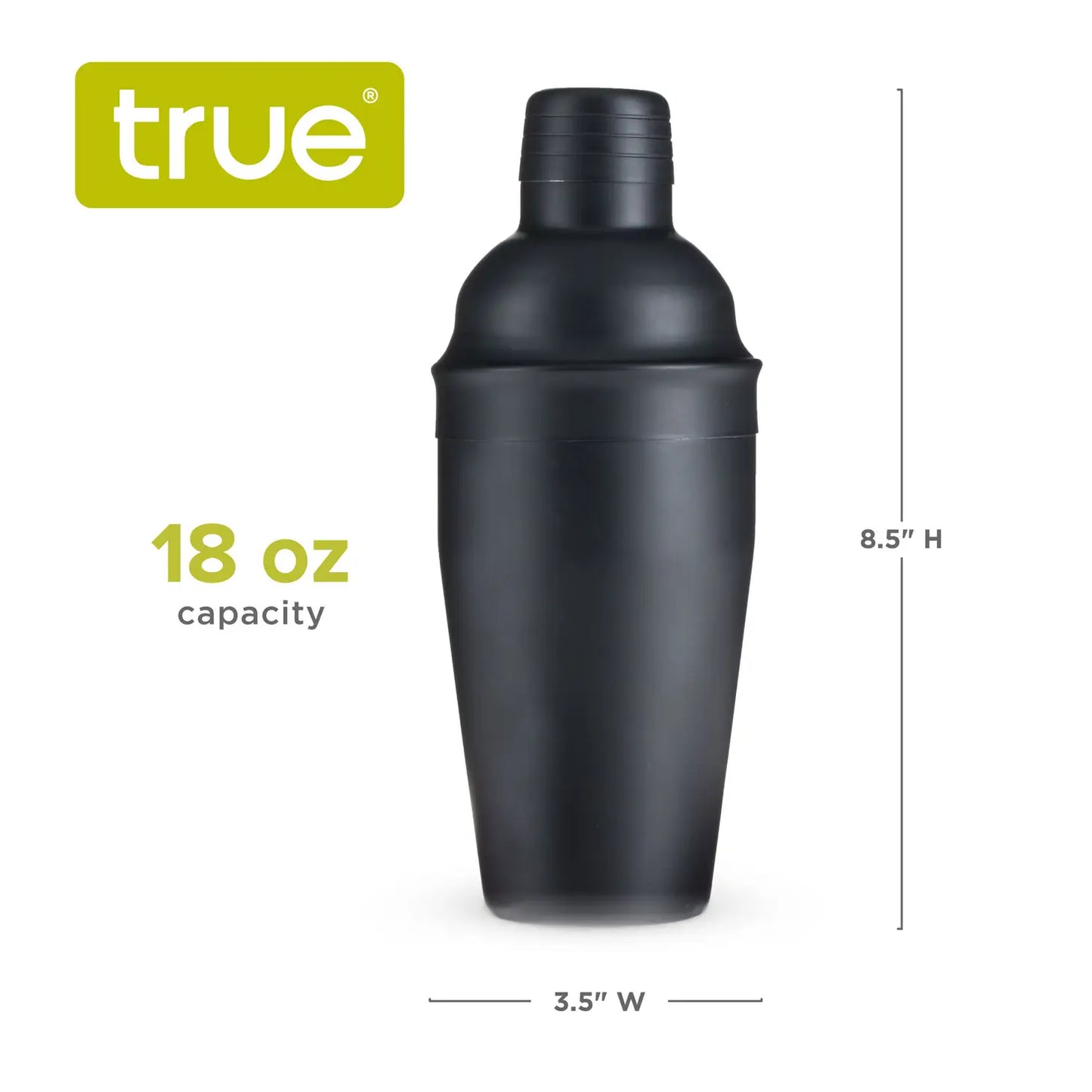 Ash Cocktail Shaker / 18 Ounce