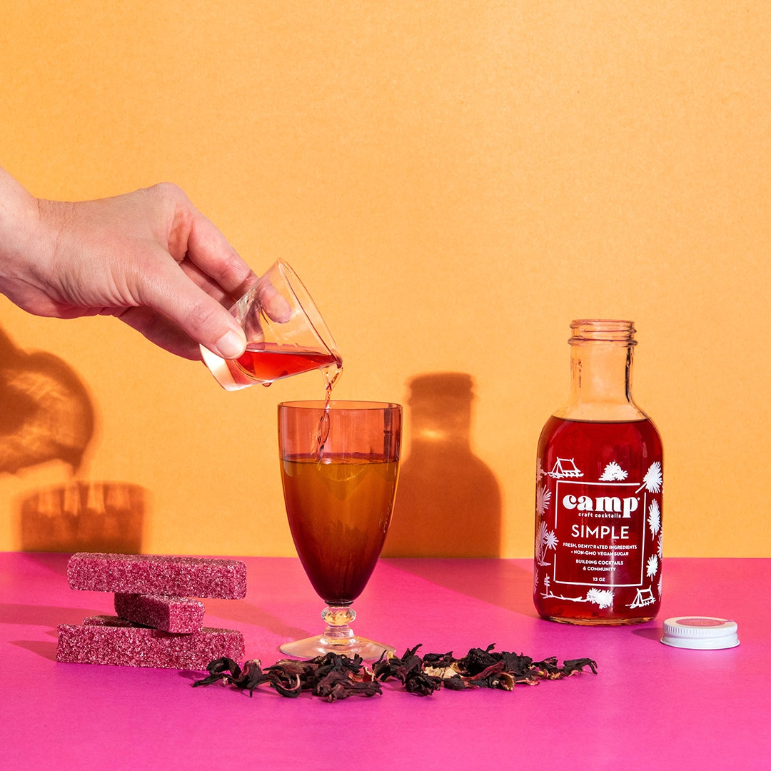 Infused Sugar Mixers Butterfly Pea Flower