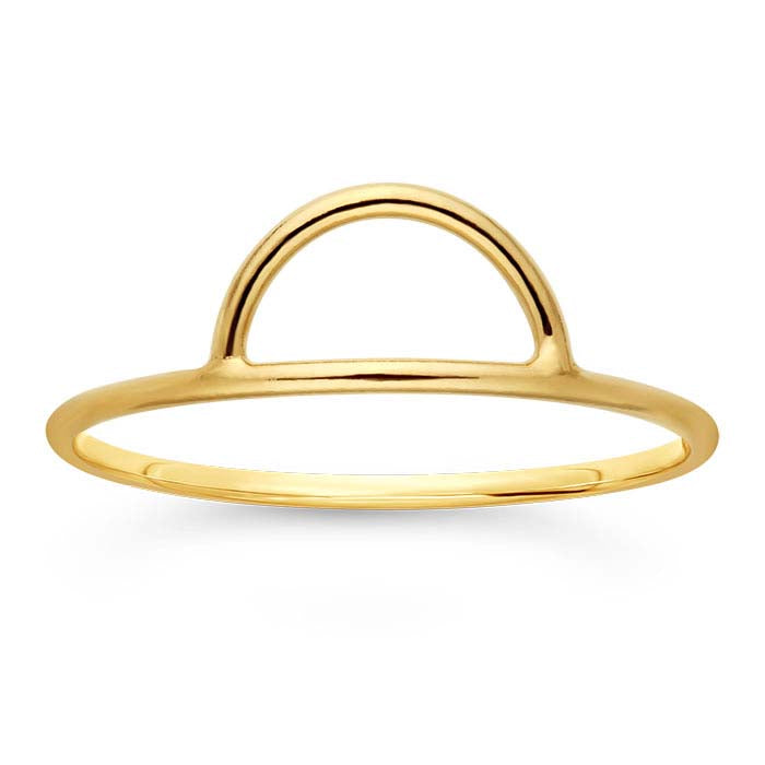 Gold-Filled Single Arch Ring 8