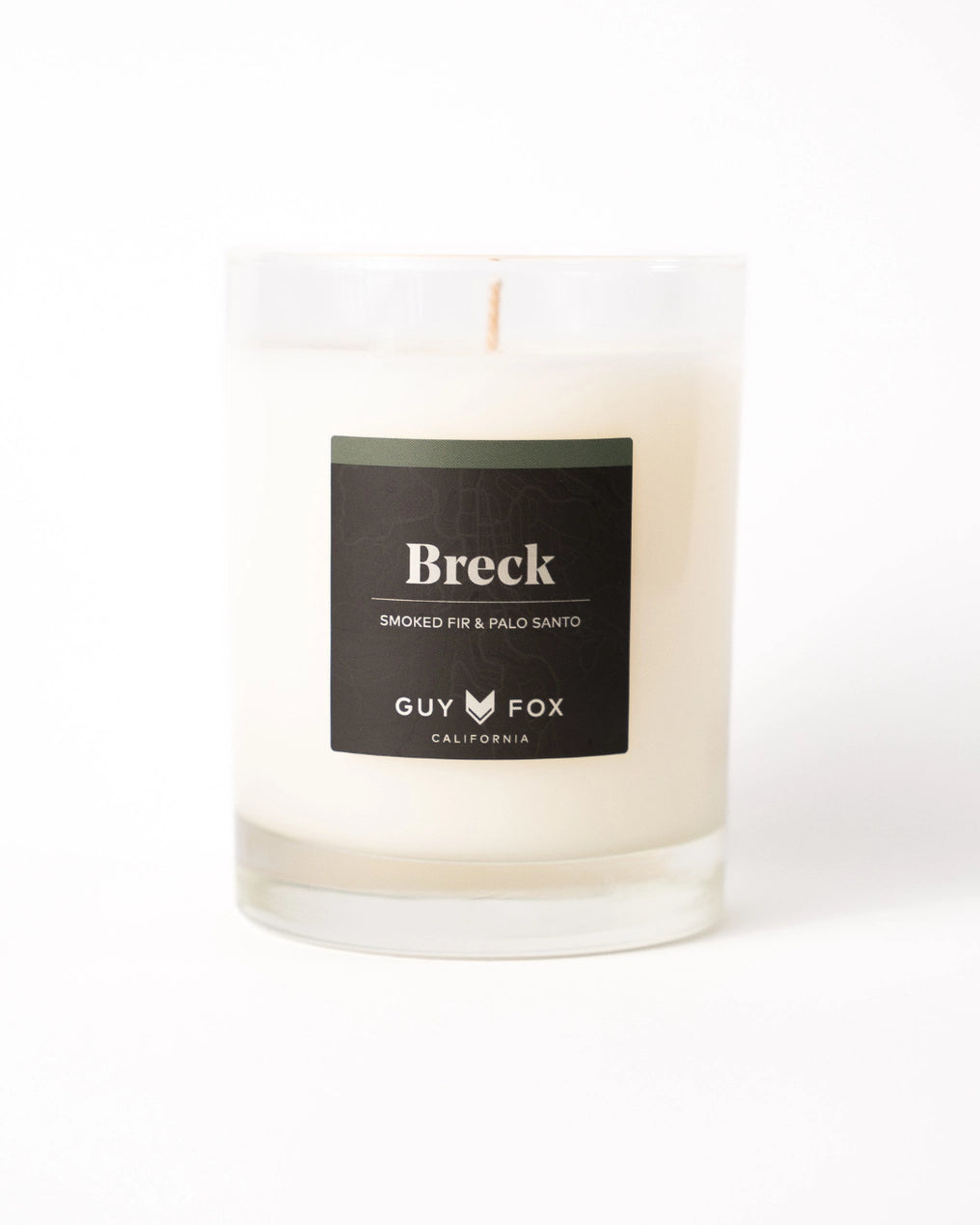 Breck Coconut Wax Candle - Smoked Fir + Palo Santo