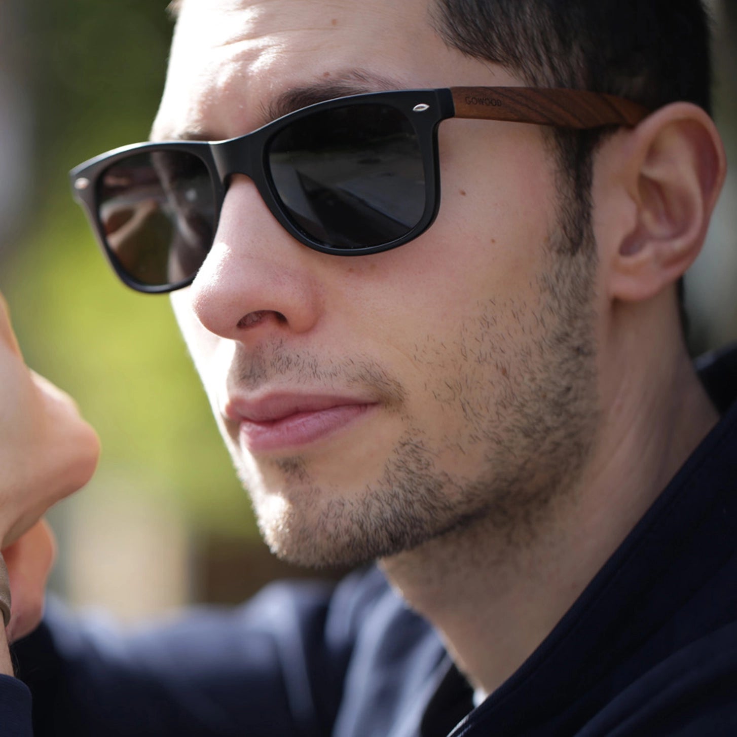 Zebra Wood Polarized Sunglasses