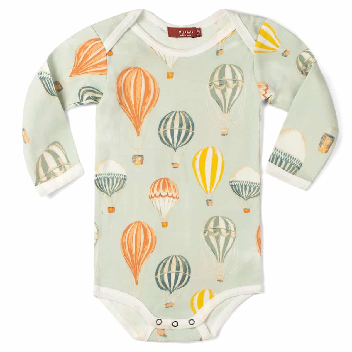 Vintage Balloons Onesie Short Sleeve 3-6m