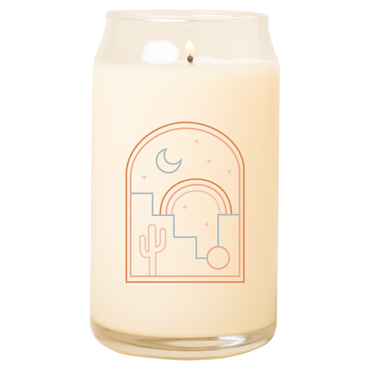 Glass Can Candle - Desert