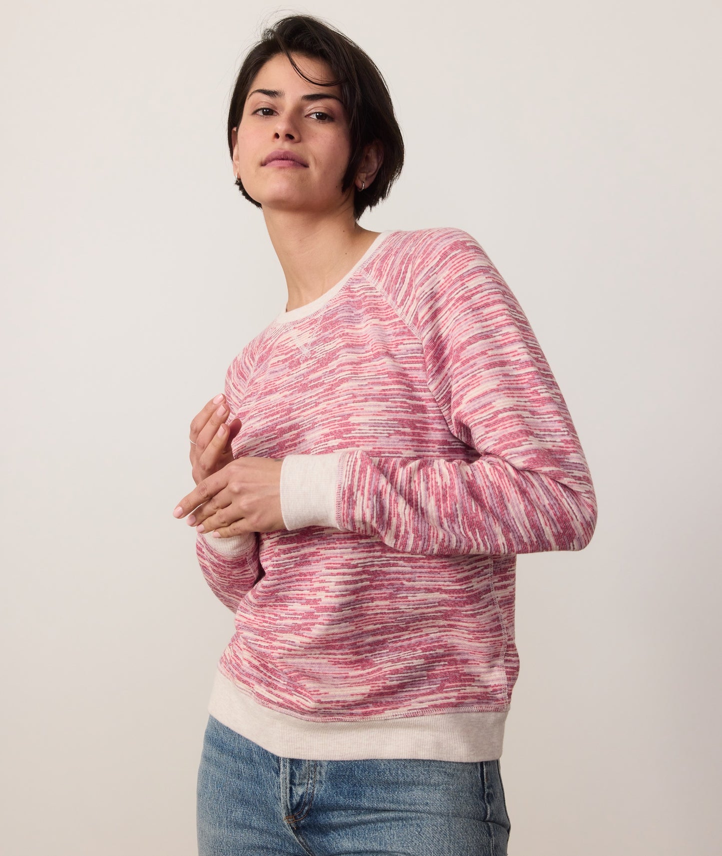 Teagan Reversible Raglan Rose X-Small