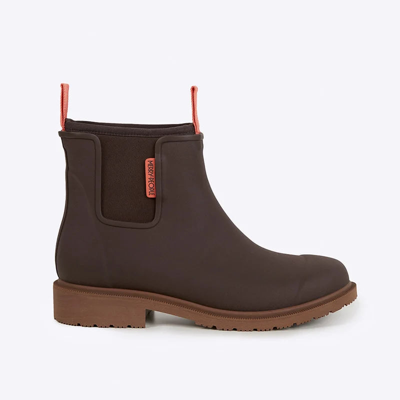 Bobbi Ankle Rain Boot - Mocha