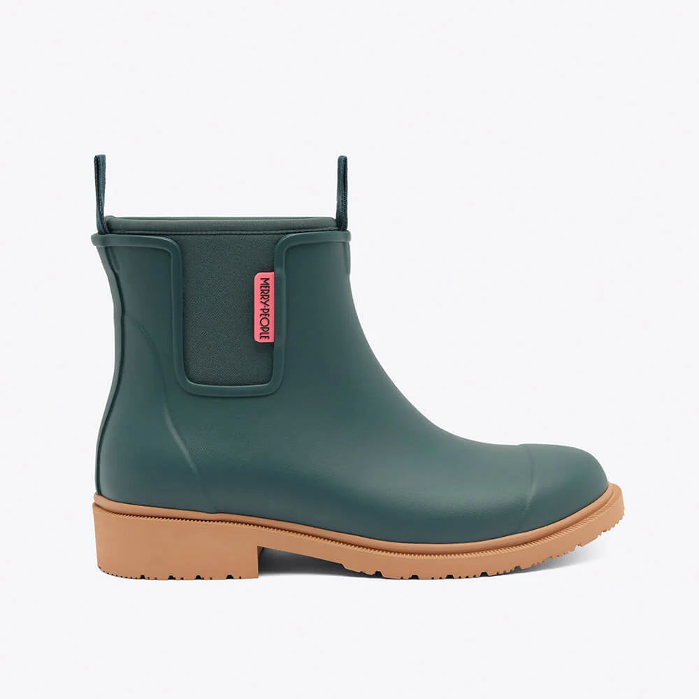 Bobbi Ankle Rain Boot - Teal