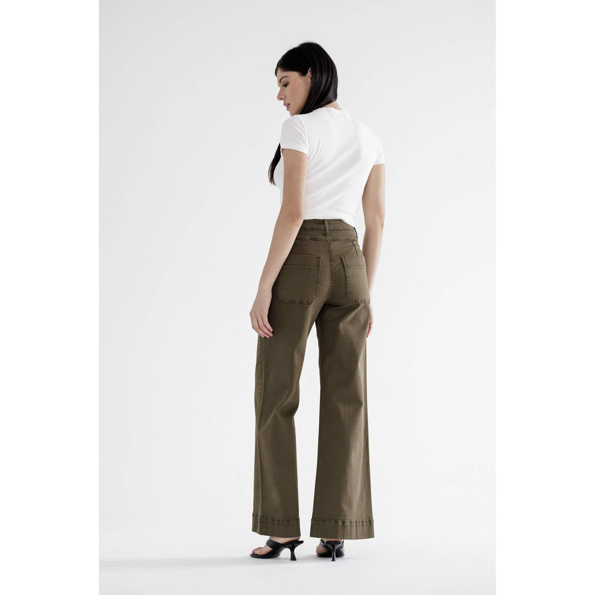 Illie High Rise Double Band Pants