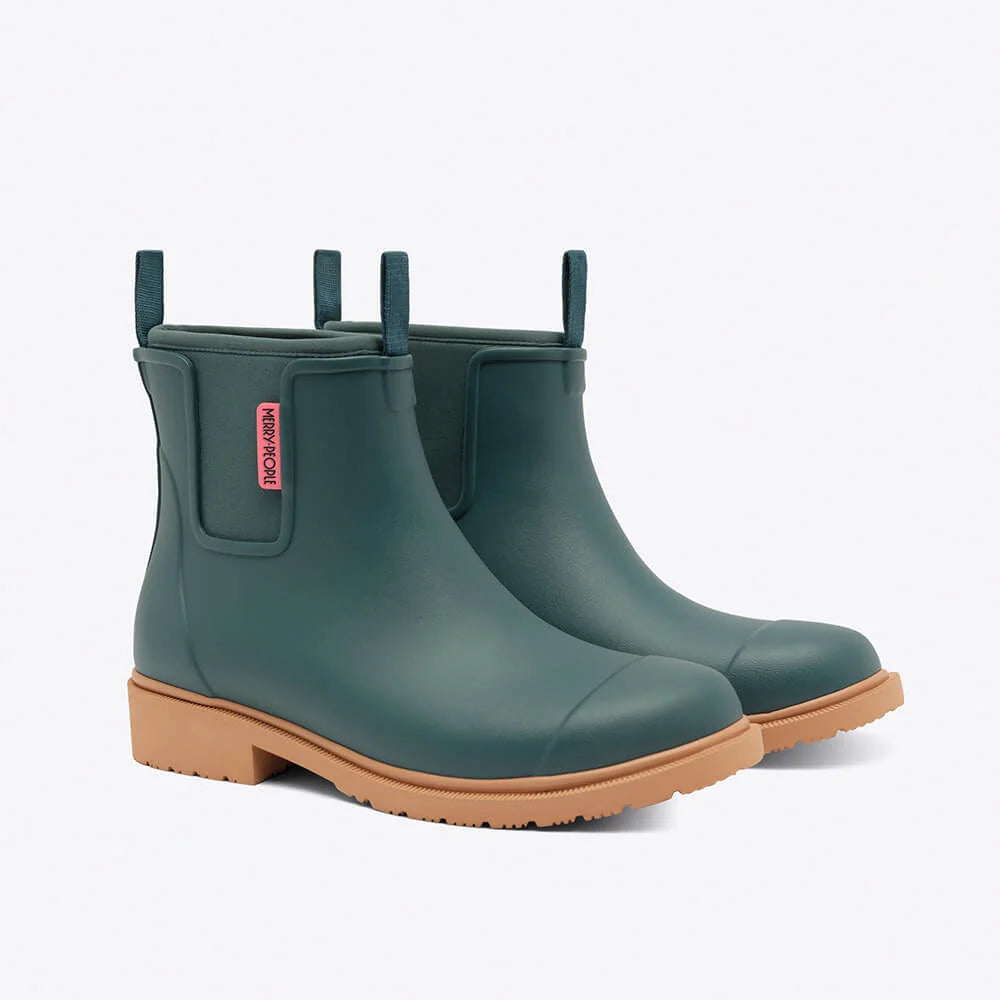 Bobbi Ankle Rain Boot - Teal
