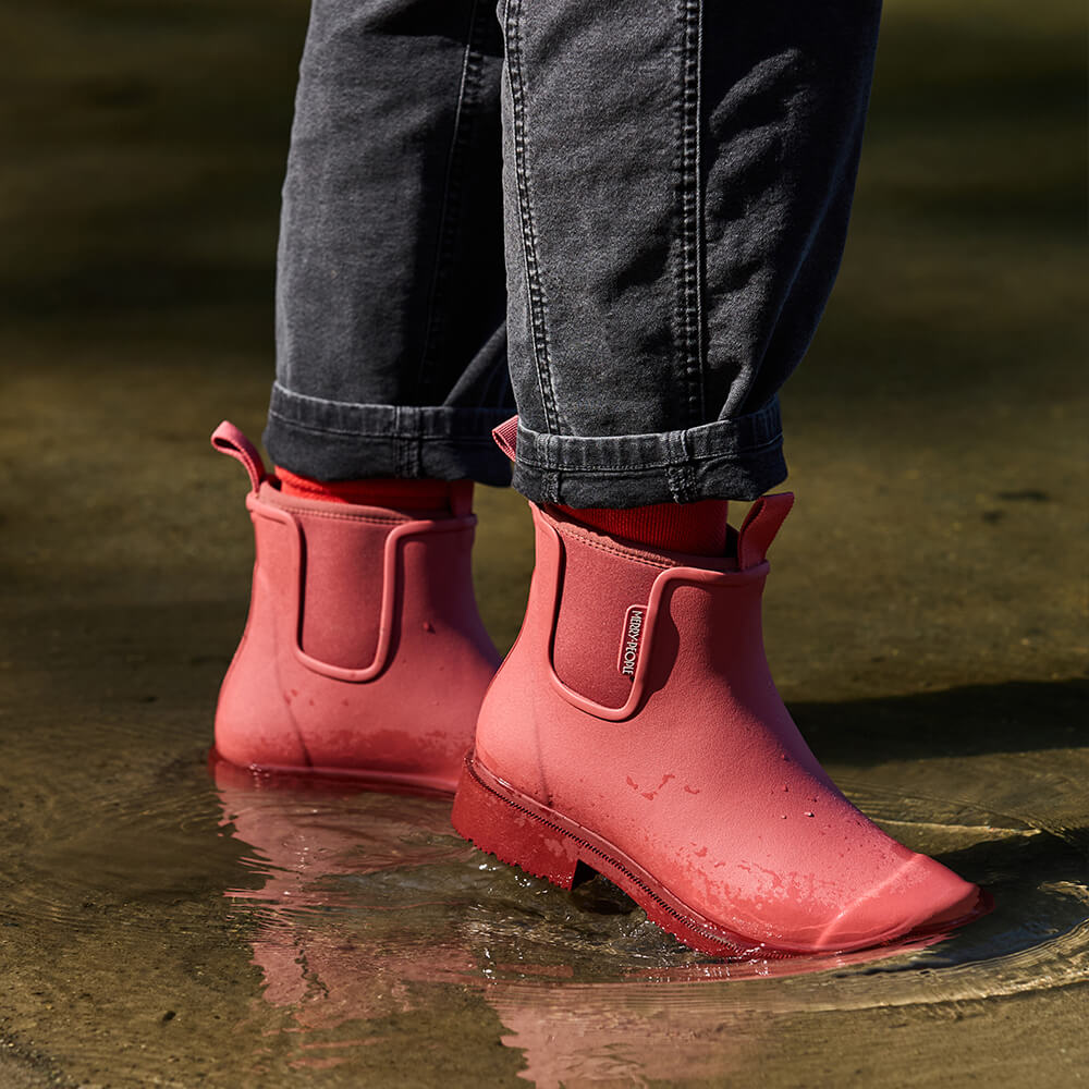 Bobbi Ankle Rain Boot - Clay