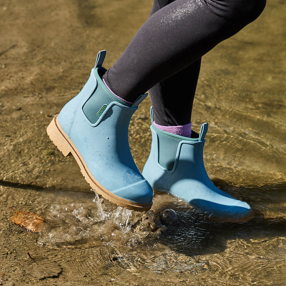 Bobbi Ankle Rain Boot - Seafoam