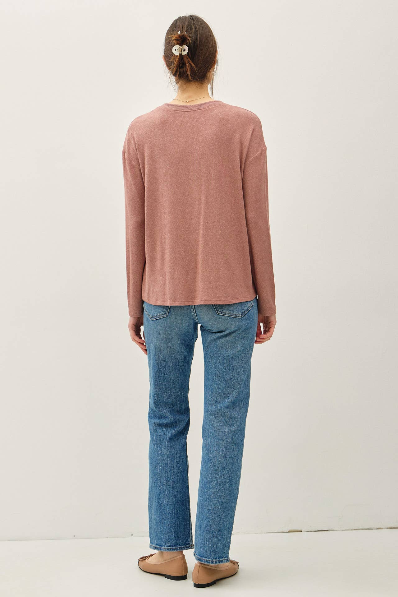 Sarah Hacci Henley Top