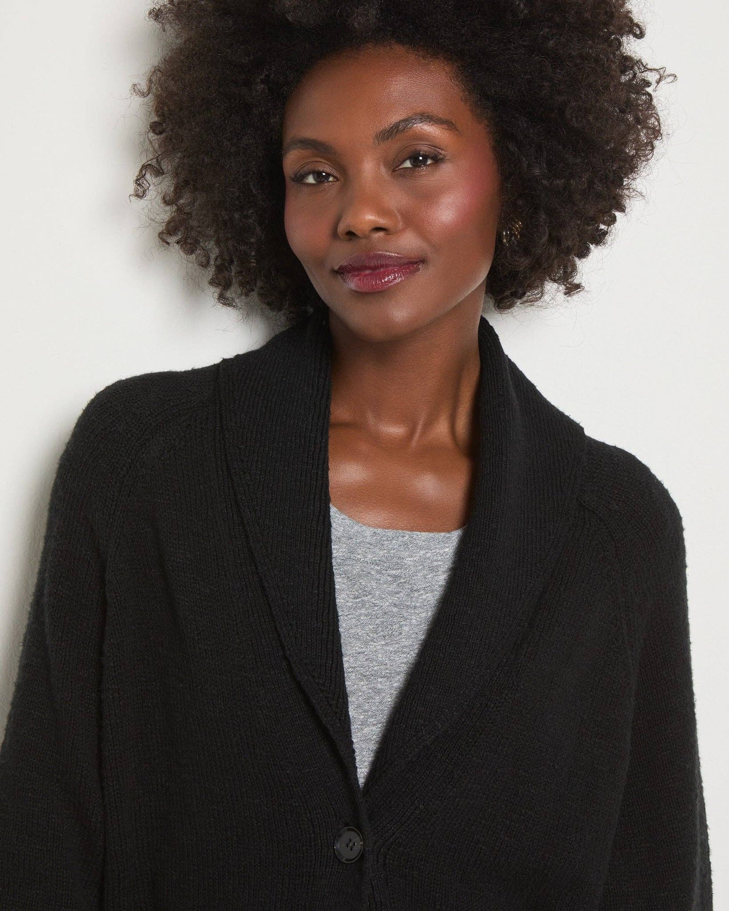 Aura Shawl Collar Cardigan