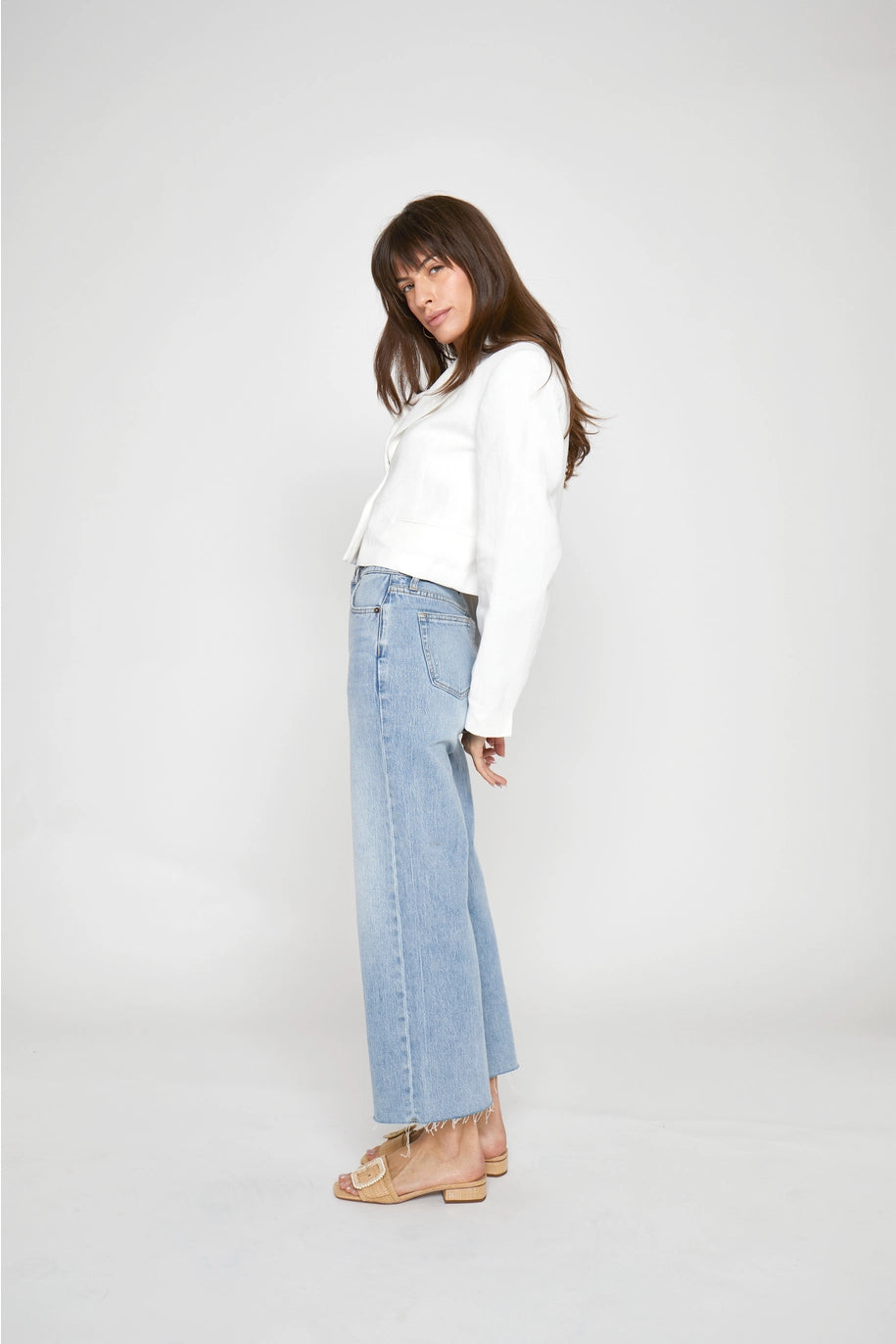 Aberdeen Crop High Rise Denim