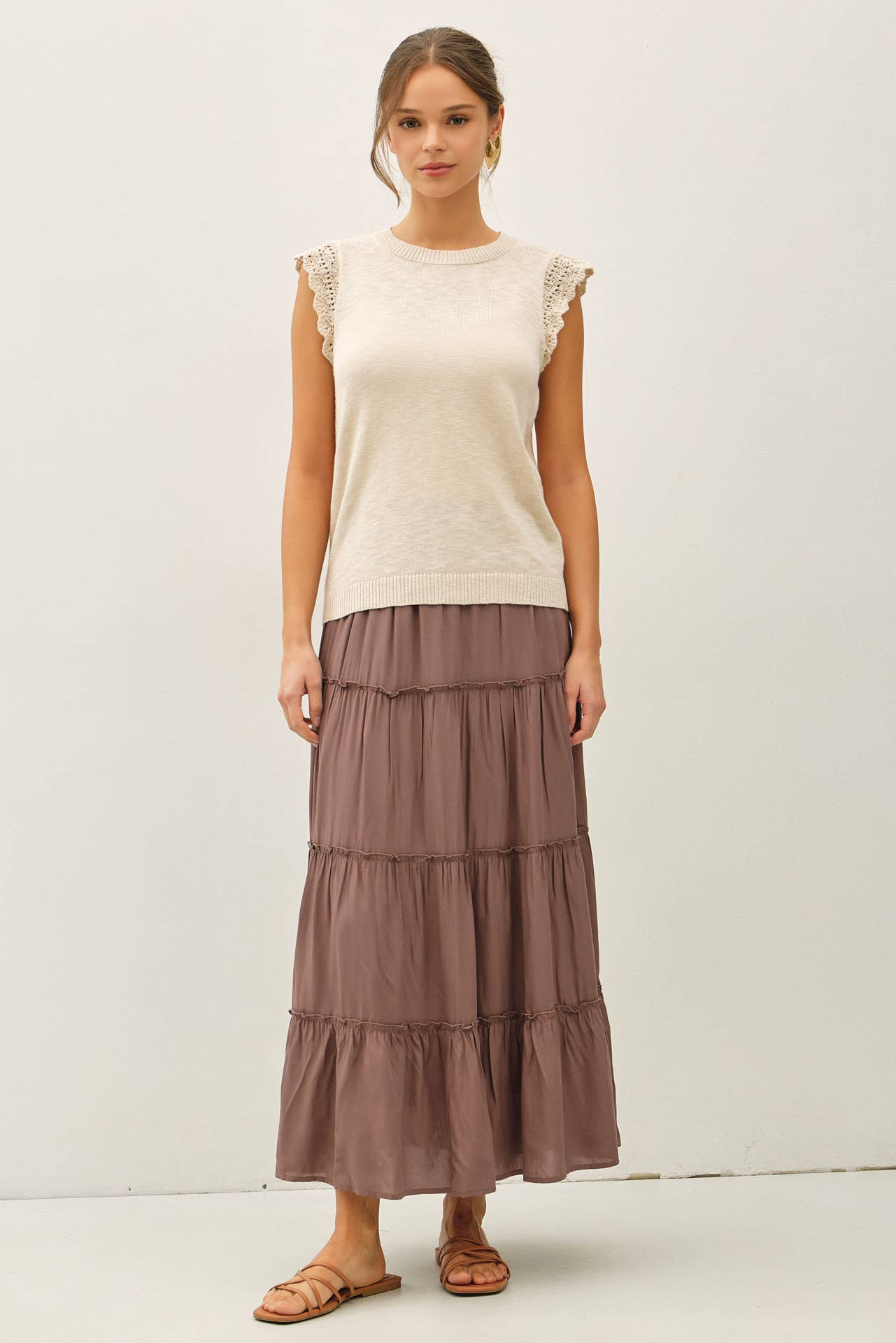 Clara Ruffle Sleeve Top