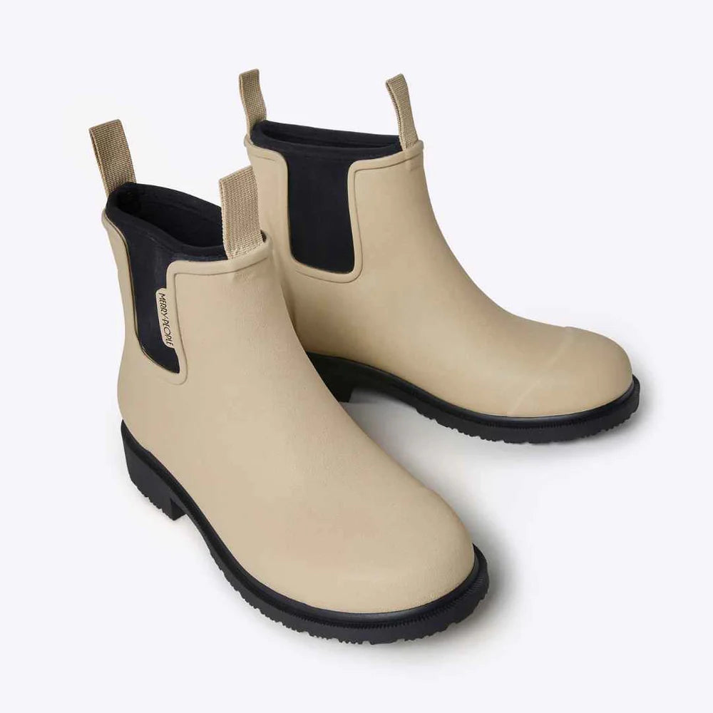 Bobbi Ankle Rain Boot - Sand