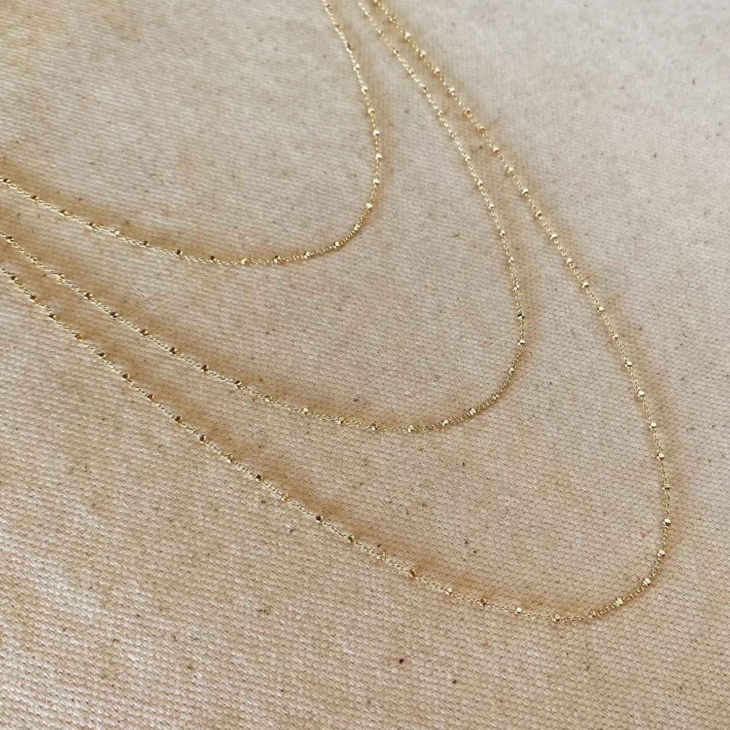 18k Gold Filled Necklace