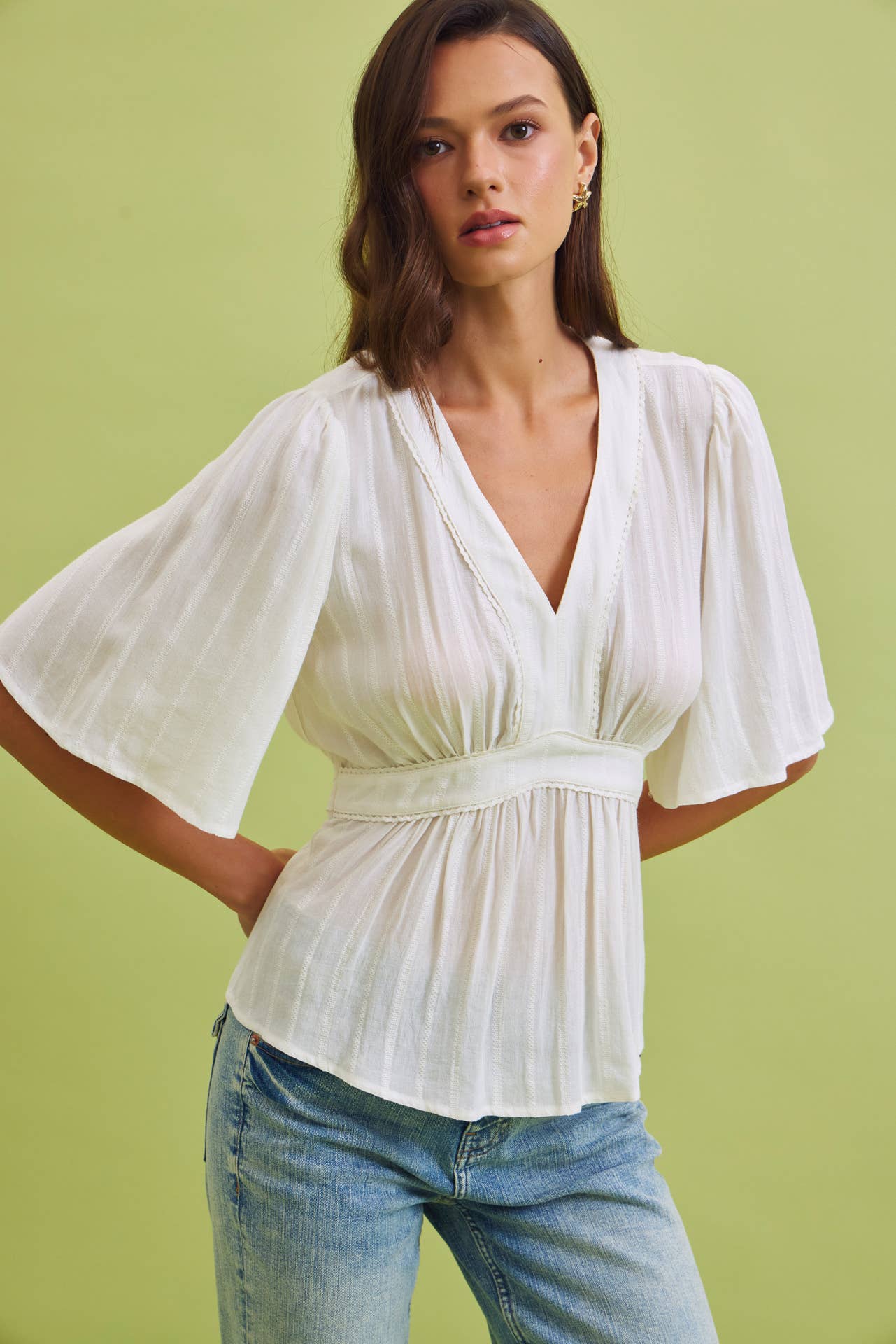 Kim Bell Sleeve Top