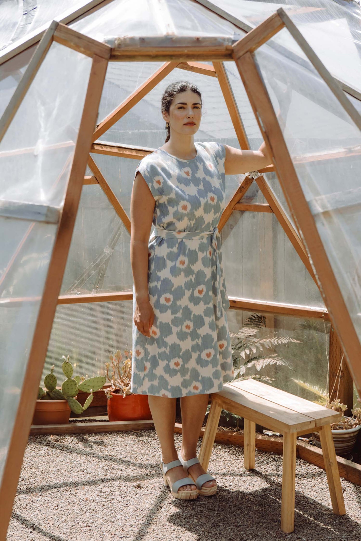 Eloise Dress - Polar Blossom