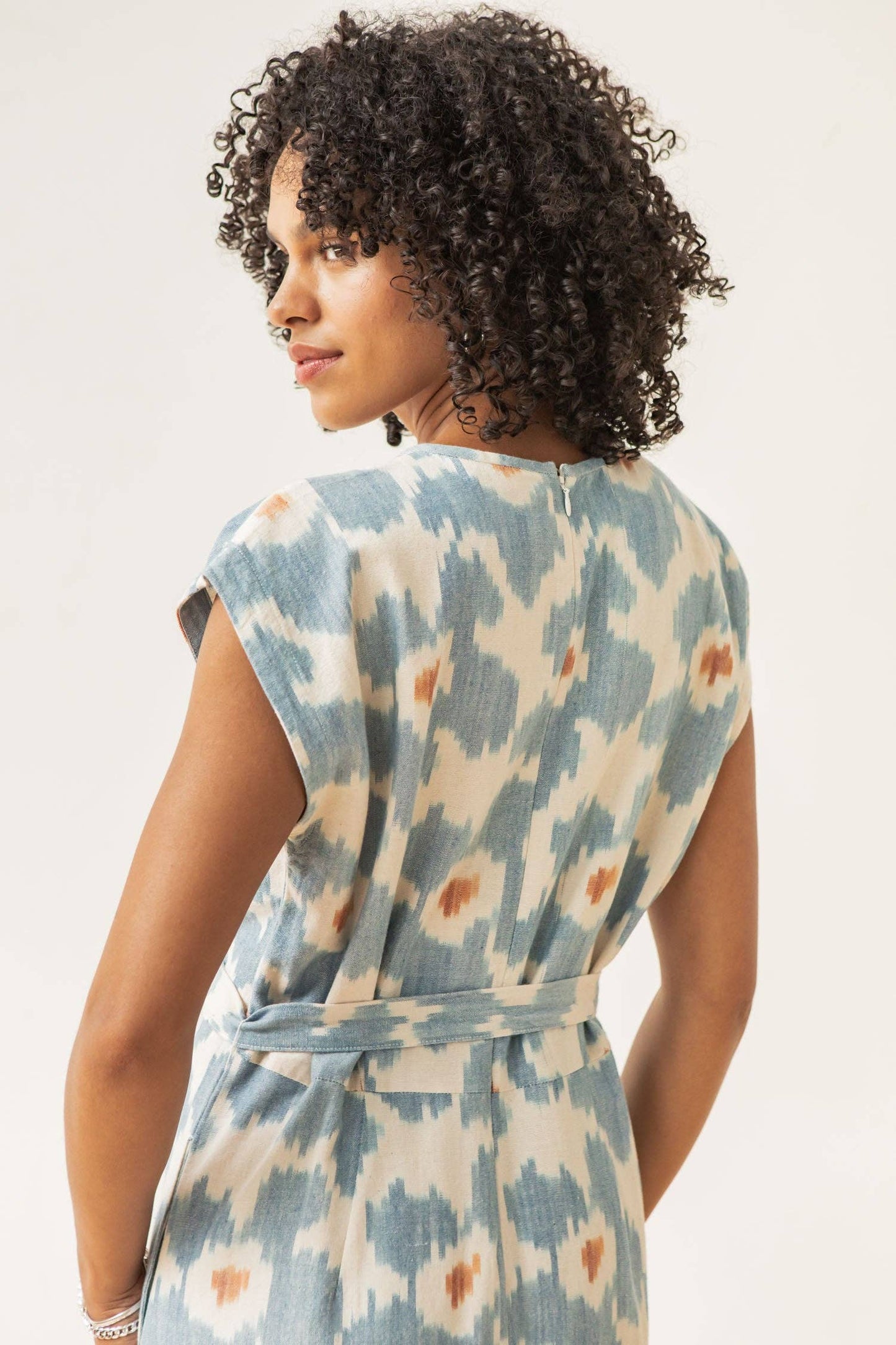 Eloise Dress - Polar Blossom